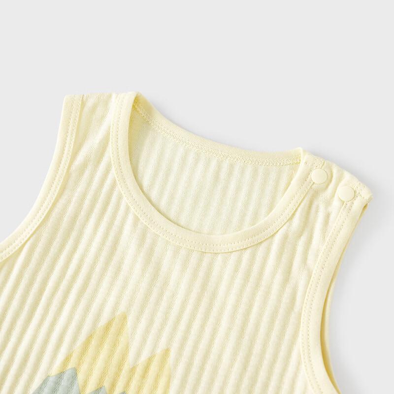 TONGTAI Baby Summer Sleeveless Pure Cotton Bodysuit