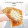 Kakama Roll-Type Checkered Disposable Kitchen Cleaning Cloth