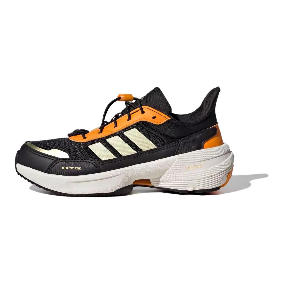 Adidas Mts Comfortable Versatile Casual Non-Slip Wear-Resistant Low-Top Kids Running Shoes Kids Running Shoes Black Yellow JQ2989