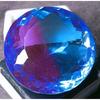 VVS Tourmaline Bi-Color Big Natural Round Cut 90-92 Ct Certified Loose Gemstone