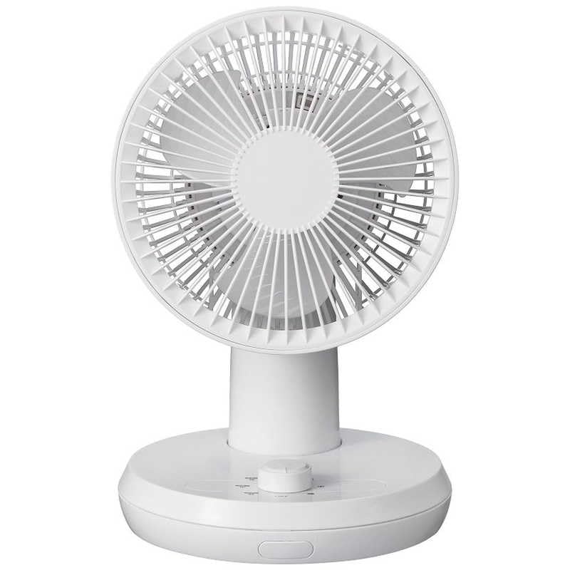 Kozumi Circulator, AC Motor, 3 Airflow Settings, Easy Disassembly, Automatic Oscillating Head, White, KCF-1554/W