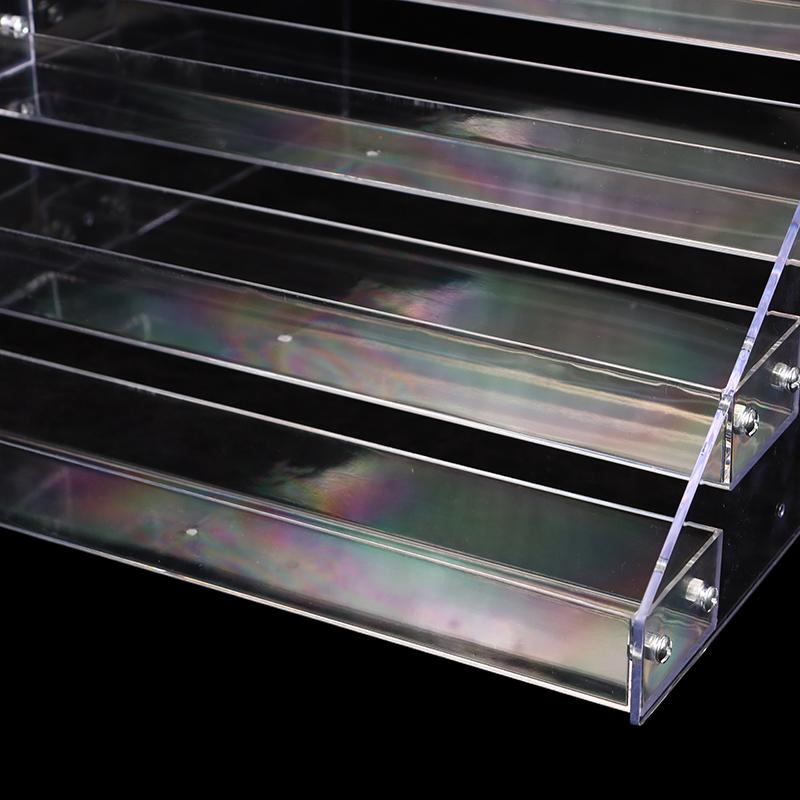 2/3/4/5/6/7 Layers Nail Polish Display Stand Clear Cosmetic Display Rack Holder Essential Oil Bottle Organizer Storage