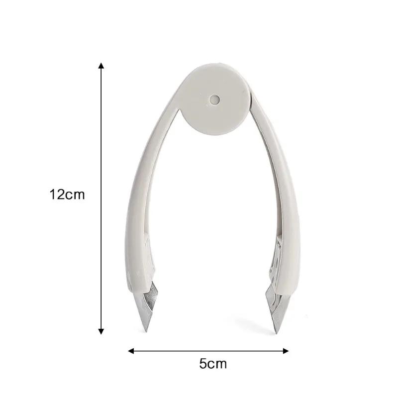 Pineapple Eye Peeler Stainless Steel Cutter Practical Seed Remover Clip Home Kitchen Strawberry Tomato Fruits Pedicle Remover