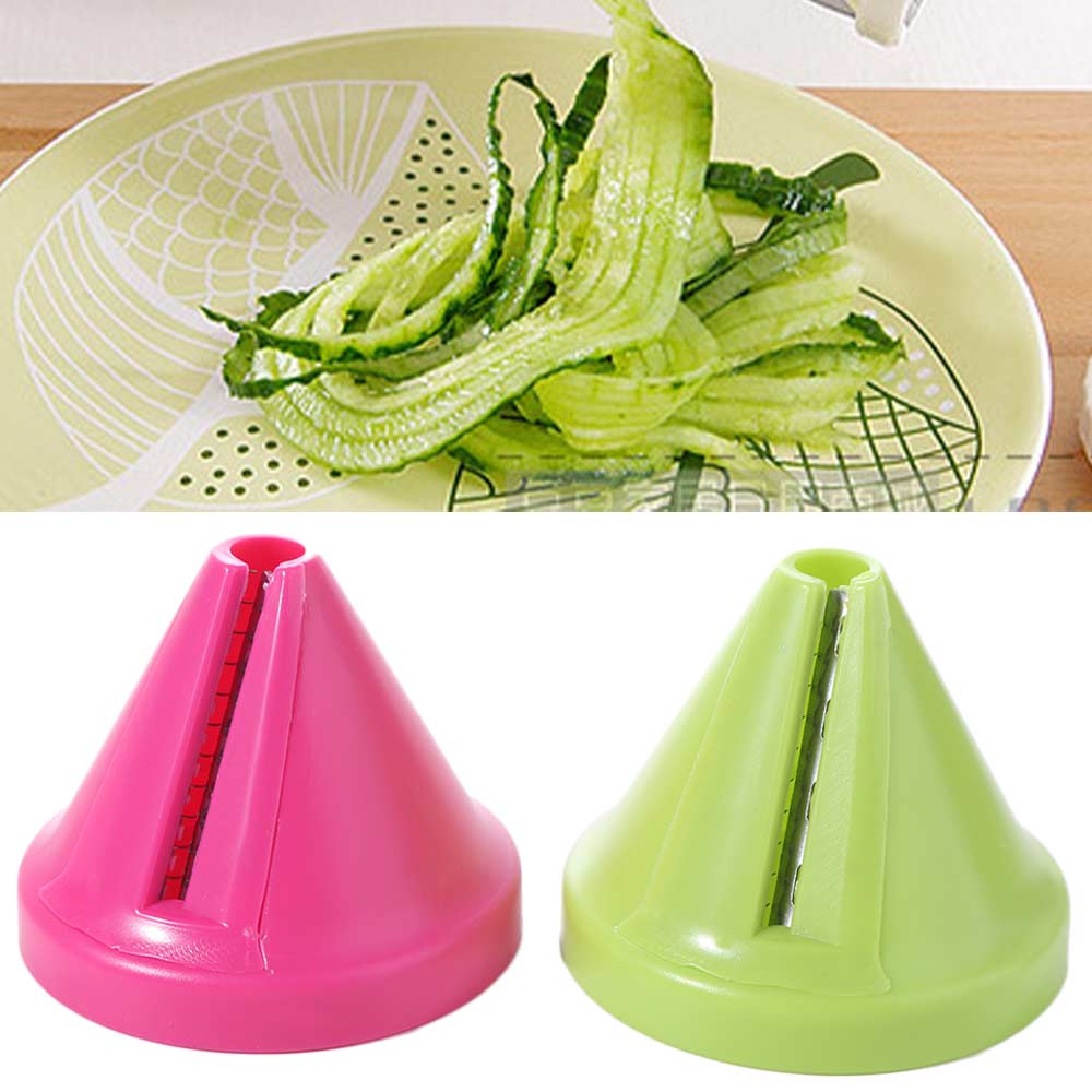 Multifunctional Conical Spiral Shredder Plastic Anticorrosive Rotary Shredder Rust-proof Vegetable Slicer Salad