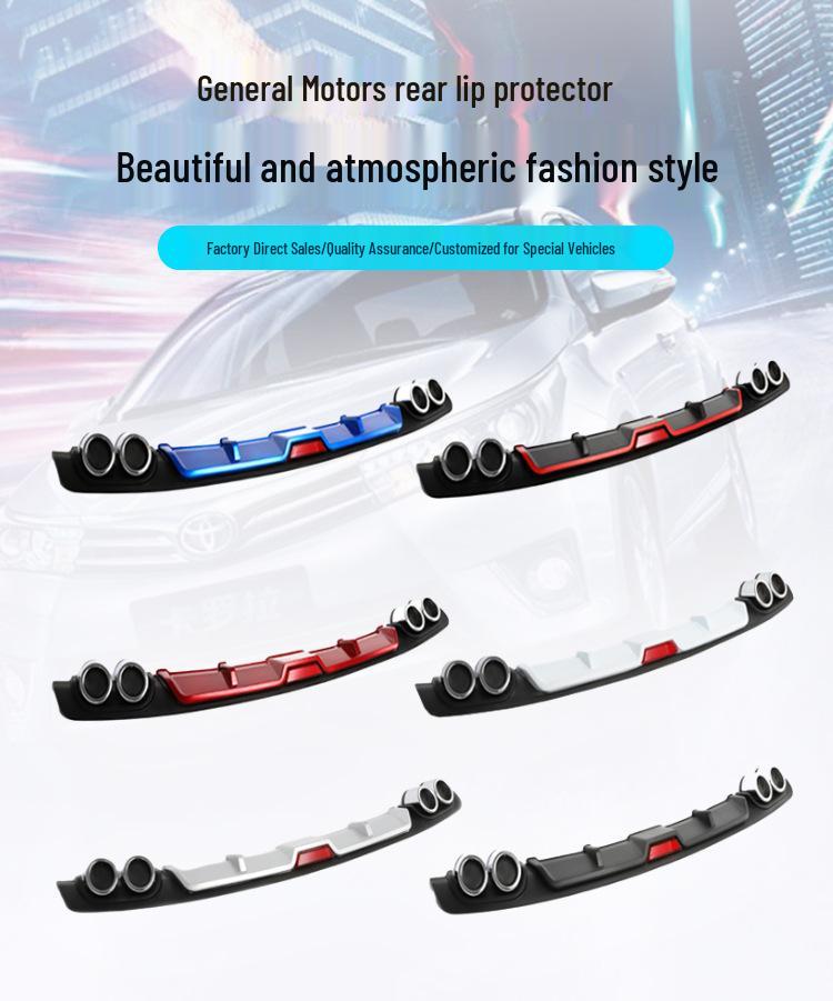 Universal Rear Lip Spoiler for Corolla and Civic - Car Accessory Modification