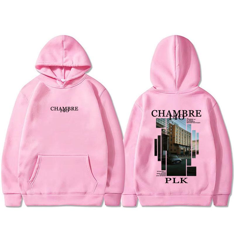 

Rapper PLK Chambre 140 Album Graphic Hoodie Men Women Hip Hop Fashion Pop Music Streetwear Male Vintage Casual Fleece Hoodies 2XL