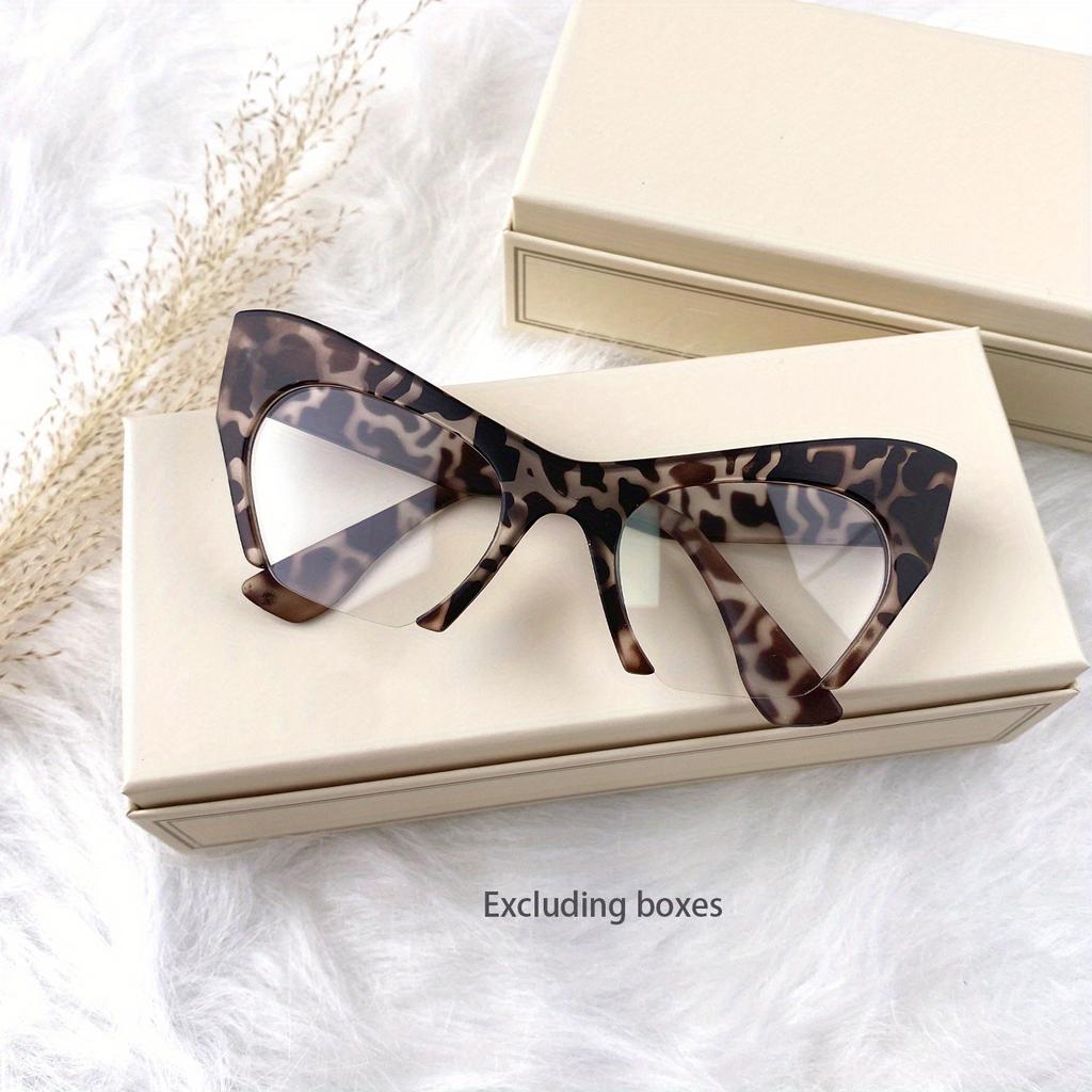 Half Frame Cat Eye Blue Light Blocking Glasses Computer Gaming Tv Phones Glasses For Women Men