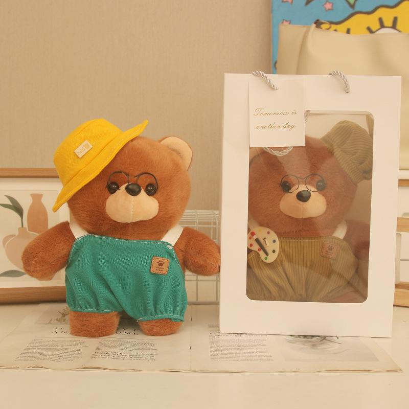 Literary William Bear Series Dolls Cute Clothing Teddy Bears Plush Toys Animals Give Friends Birthday Gifts