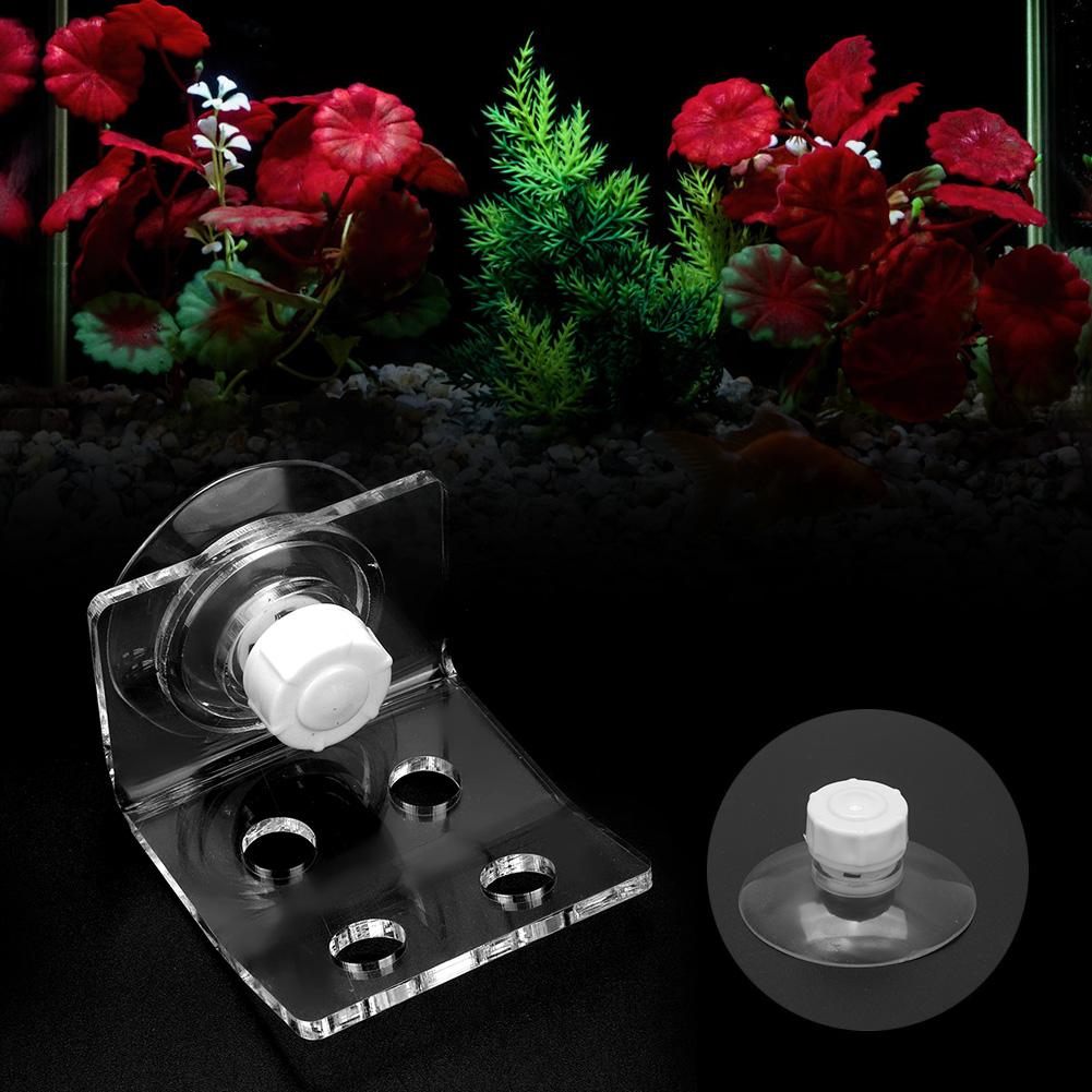 Acrylic Coral Rack Bracket Aquarium Fish Container Coral Frag Support With Suction Cup(8 Holes)