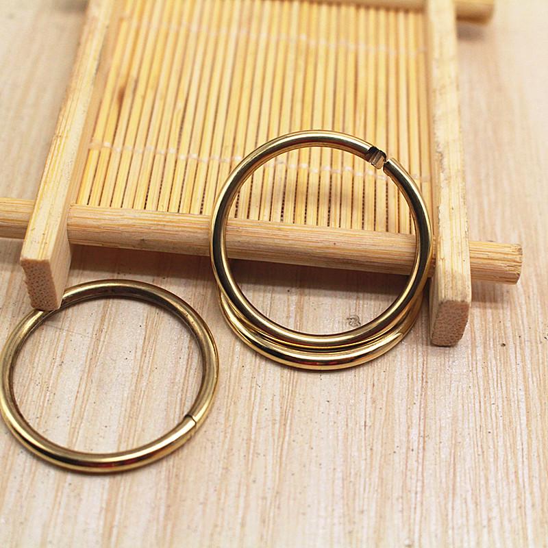 3.2 Thickened Copper Keyring Loop Keychain