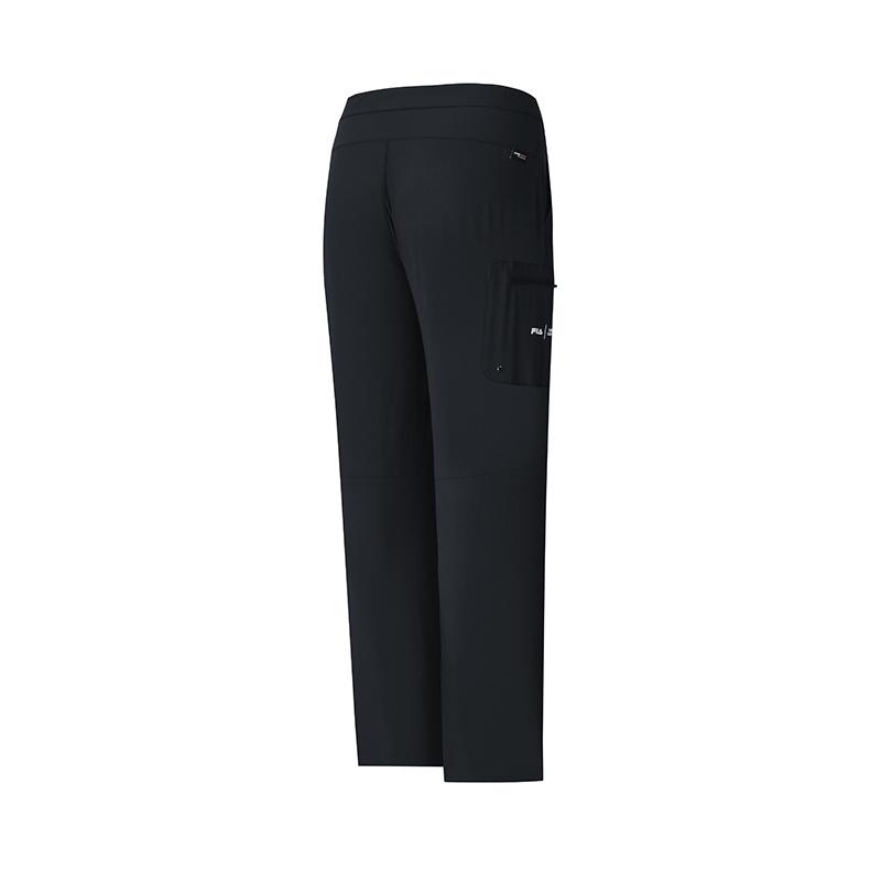 New FILA X BBC EARTH Casual Pants Women's Pitch Black A11W437803FBK