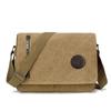 Men's business briefcase Casual canvas bag Canvas men's bag Shoulder bag Large capacity messenger bag Business collection YQ