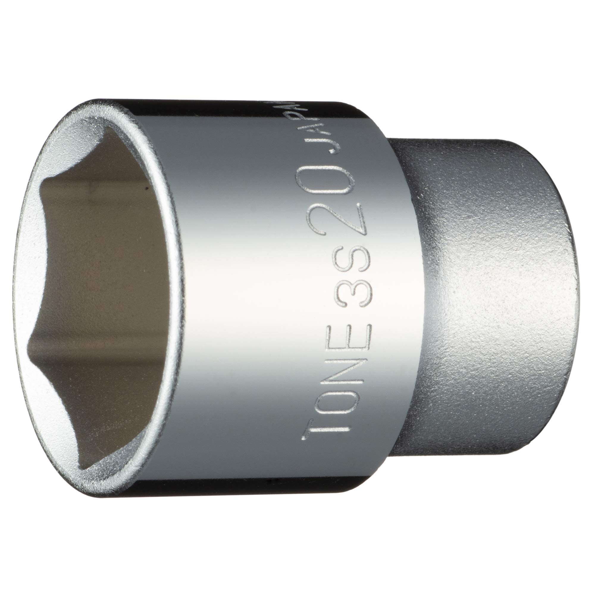 

Tone 20mm Width HP3S-20 6-Point Socket, 9.5mm (3/8 ) Drive,