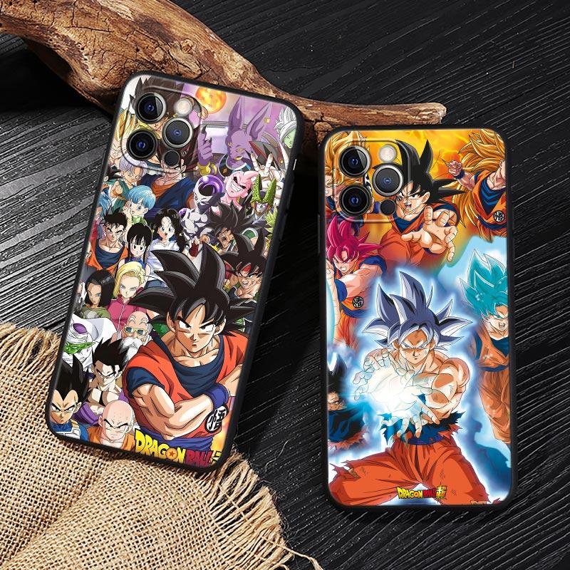 Goku Dragons Balls Funda For Iphone 17 Case For iPhone 16 15 11 12 13 17 Pro Max 16 Plus 17E 16E Air 13 Silicone Case Soft Cover