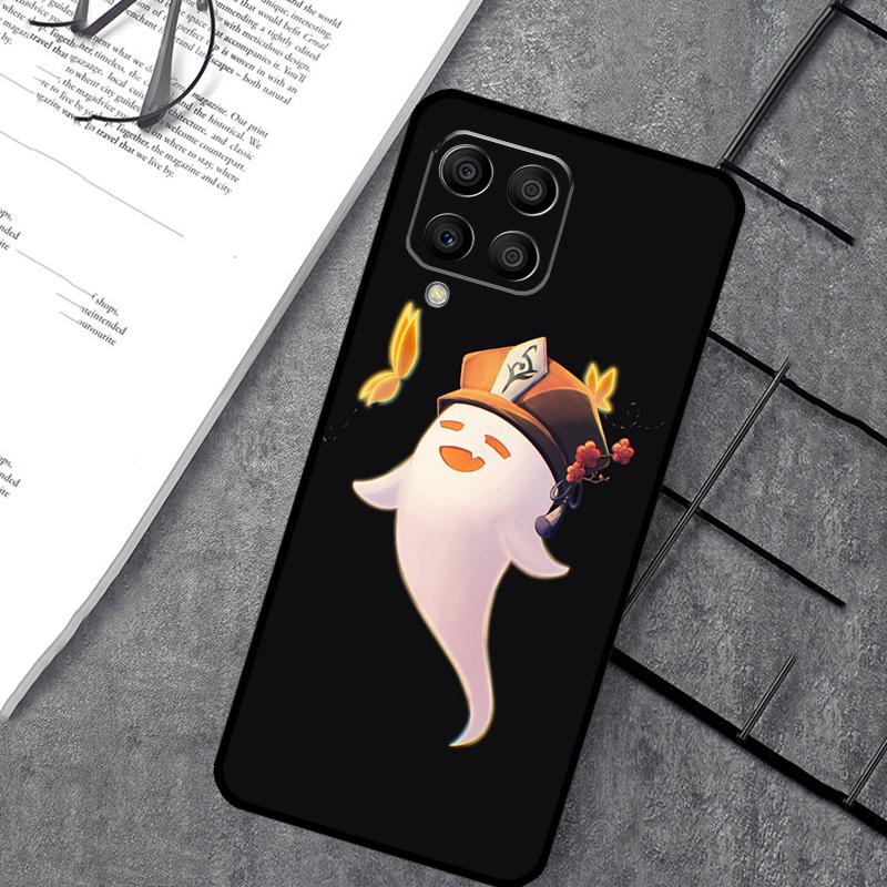 Genshin Impact Hu Tao Ghost Case For Samsung Galaxy M14 M12 M11 M13 M15 M06 M16 M36 M56 M31 M53 M32 M52 M35 M55 M34 M54
