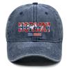 "NORWAY" "HEIA NORGE" Flag Printed Sun Hat , Adjustable Snapback Baseball Cap Simple Leisure Lightweight Distressed Dad Hat