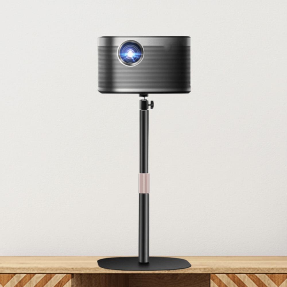 Biurkowy Uchwyt do Małego Projektora Regulowany na Wysokość Stojak na Projektor Stojak do Mikro Projektora Biuro