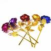 Creative Artificial 24K Gold Rose Flowers with Gift Box for Mothers Day Valentines Day Birthday Anniversary Thanksgiving Present