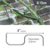 8/10/13cm Metal Steel Wire Trees Twig Variant Training Holder Hook for Yard Plants Limb Repair Support Bonsai Branch Spreader
