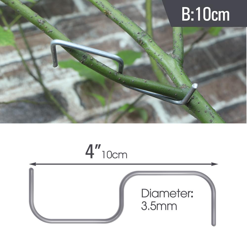 8/10/13cm Metal Steel Wire Trees Twig Variant Training Holder Hook for Yard Plants Limb Repair Support Bonsai Branch Spreader