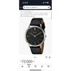 Used Bulova automatic watch black 98A167