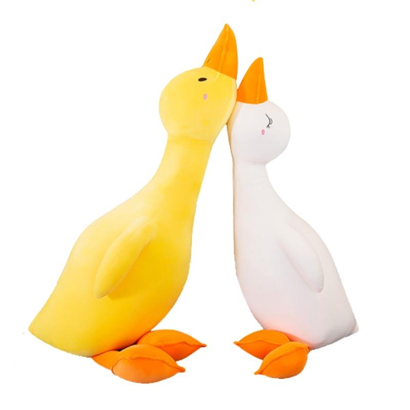Super Soft Plush Duck Goose Stuffed Toy For Kids 25.6-63in Ideal Gift For Birthday Or Christmas