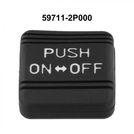 Brake Pedal Rubber Parking Brake Pedal Plastic Replacement Accessories