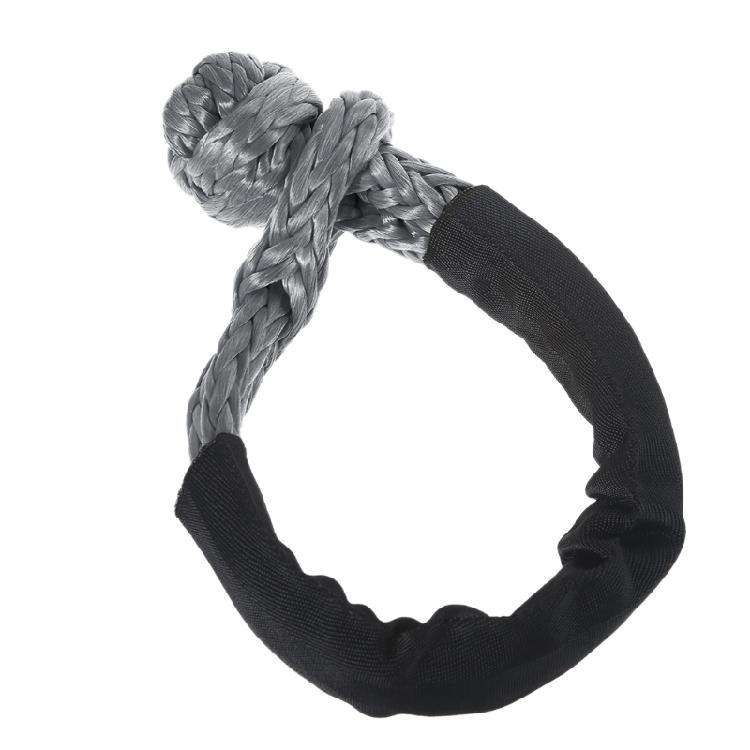 

45000lbs Break Strength Shackle Car Synthetic Shackle with Protective Sleeve 1
