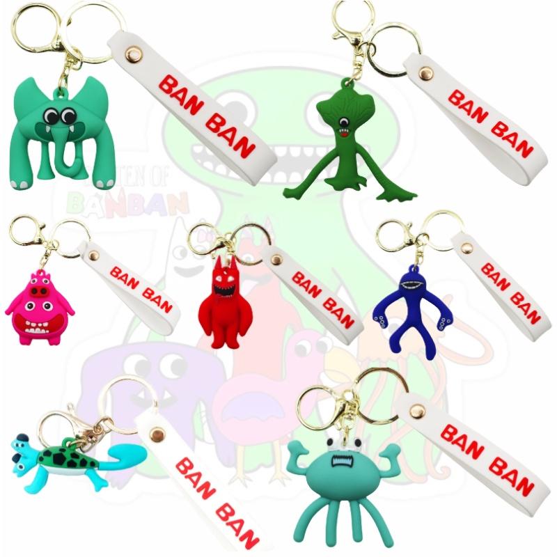 Banban Garden Keychain Cute Pvc Plush Hanging Decoration For Kindergarten