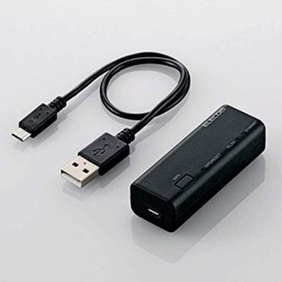 ELECOM WiFi Router Wireless LAN Portable 300Mbps USB Cable Included WRH-300BK3-S