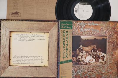 LP Record LOGGINS & MESSINA - Native Sons SOPO121PROMO CBS SONY 1976 Japan Obi Rock Used