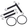 Motorcycle Exhaust Pipe Muffler Spring Exhaust Gaskets O Ring Kit Stays Mounts Hangers Fit for Yamaha Banshee 350