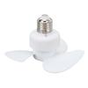 Socket Mini Fan E27 E26 Caliber Silent Screw In Small Fan for Bedroom Living Room Kitchen Office