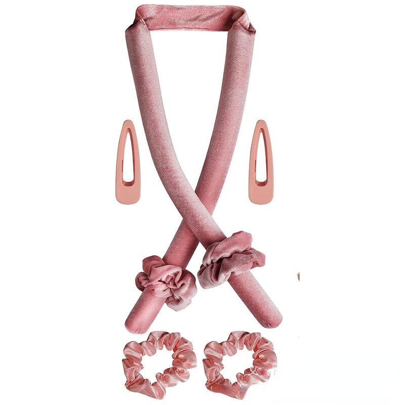 

Бархатная безнагревательная палочка для ленивой завивки EVA, резиновая плойка для сна, петля для волос, большая волна