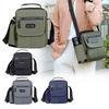 Men's Trend Small Bag Casual Business One Shoulder Crossbody Bag Multifunctional Storage Anti-splashing Portable Bag Men's One Shoulder