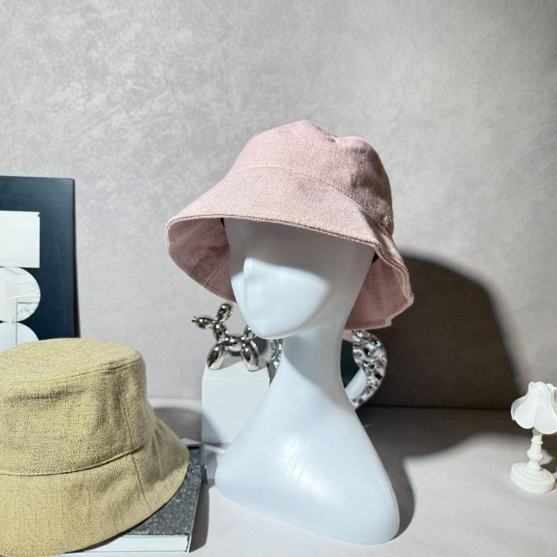 New Old Retro Sunshade Bucket Hat Big Head Circumference Show Face Small Sunscreen Basin Hat Wenling Flat Top Women