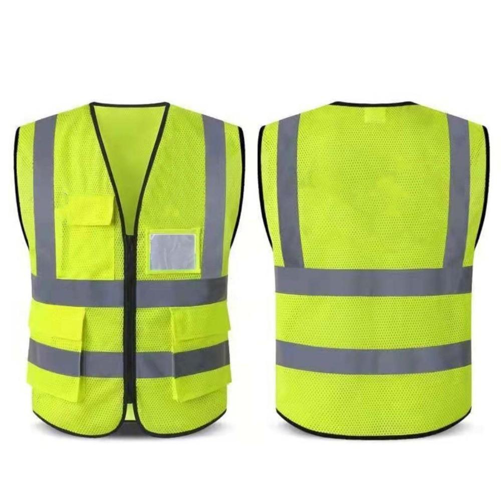 Warning Outdoor Safety Clothing High Visibility Construction Clothes Reflective Vest Cycling
