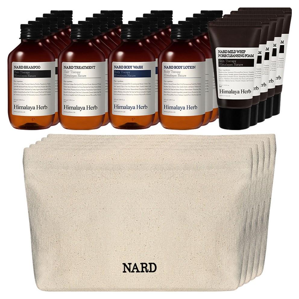 Nard Travel Hair & Body Set 5pcs + Cotton Pouch