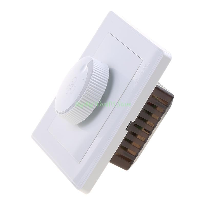 24TE Single Pole Variable Control Rotary Switch Fan Speed Dimmer Mechanical Switch