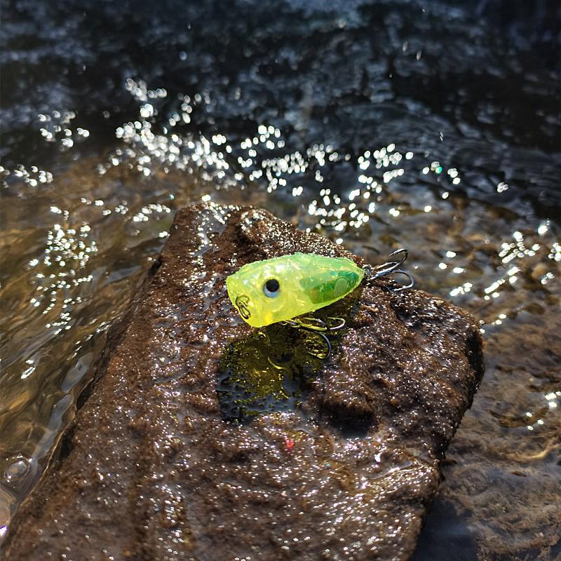 

Микро Блесна Мини Поппер 3.5см/3.6г Плавающая Поверхностная Бионическая Блесна Красноперка 3.5 cm / 3.6 g