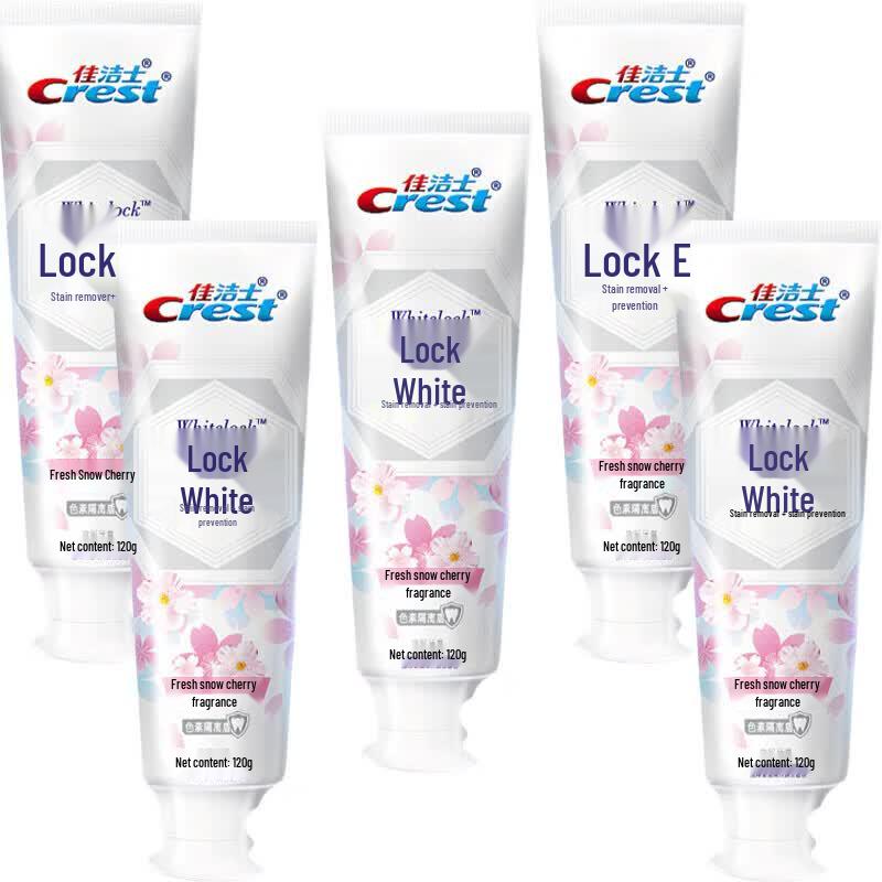 Crest Dual Color Whitening Toothpaste