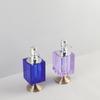 Crystal Glass Portable Soap Dispenser Modern Crystal Press Lotion Bottle Household Shampoo Empty Bottle Bathroom Accessories New