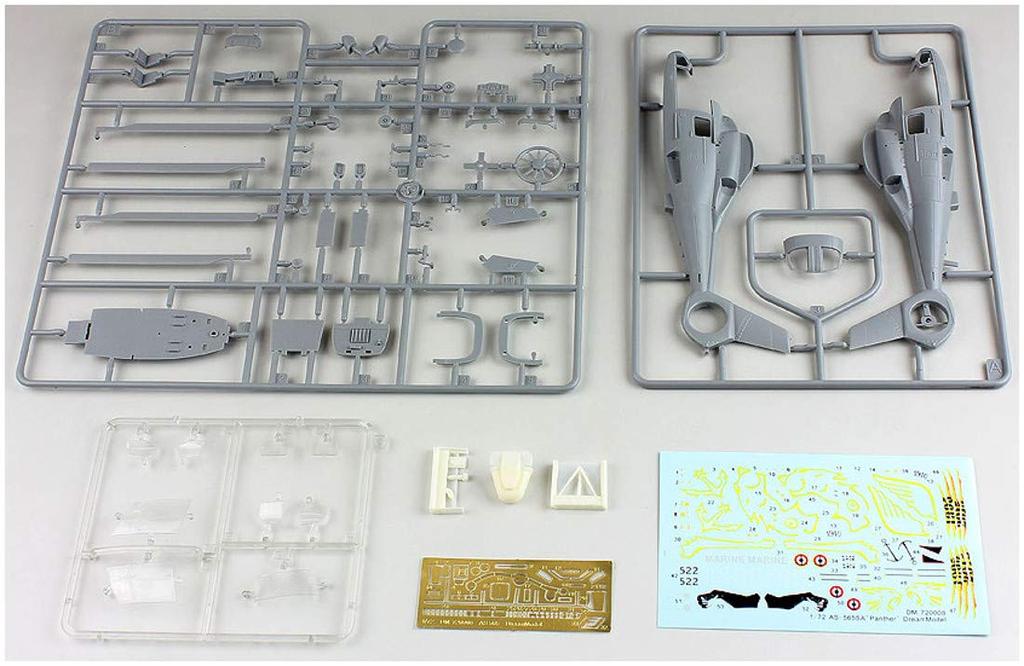 Dream Model 1/72 French Navy AS-565 Panther Commemorative Paint Plastic Model DM7208