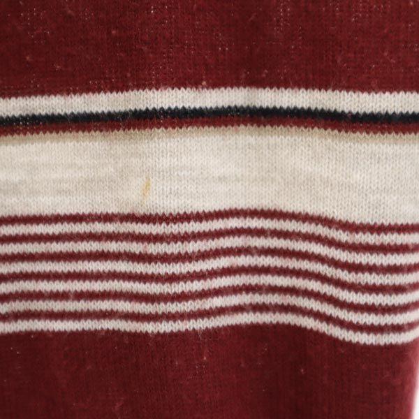 CLASSIC DIRECTIONS anii '80 vintage Model Bordură Tricou Polo tricot cu mânecă lungă Bărbați Second-hand