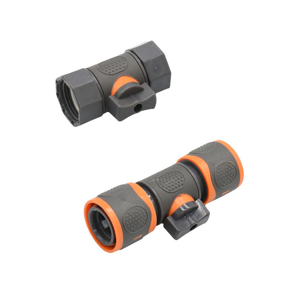 Garden Hose Fittings 1/2 3/4 1 Inch Quick Connector Water Waterstop Connector Car Wash Water Gun Adapter 1pcs