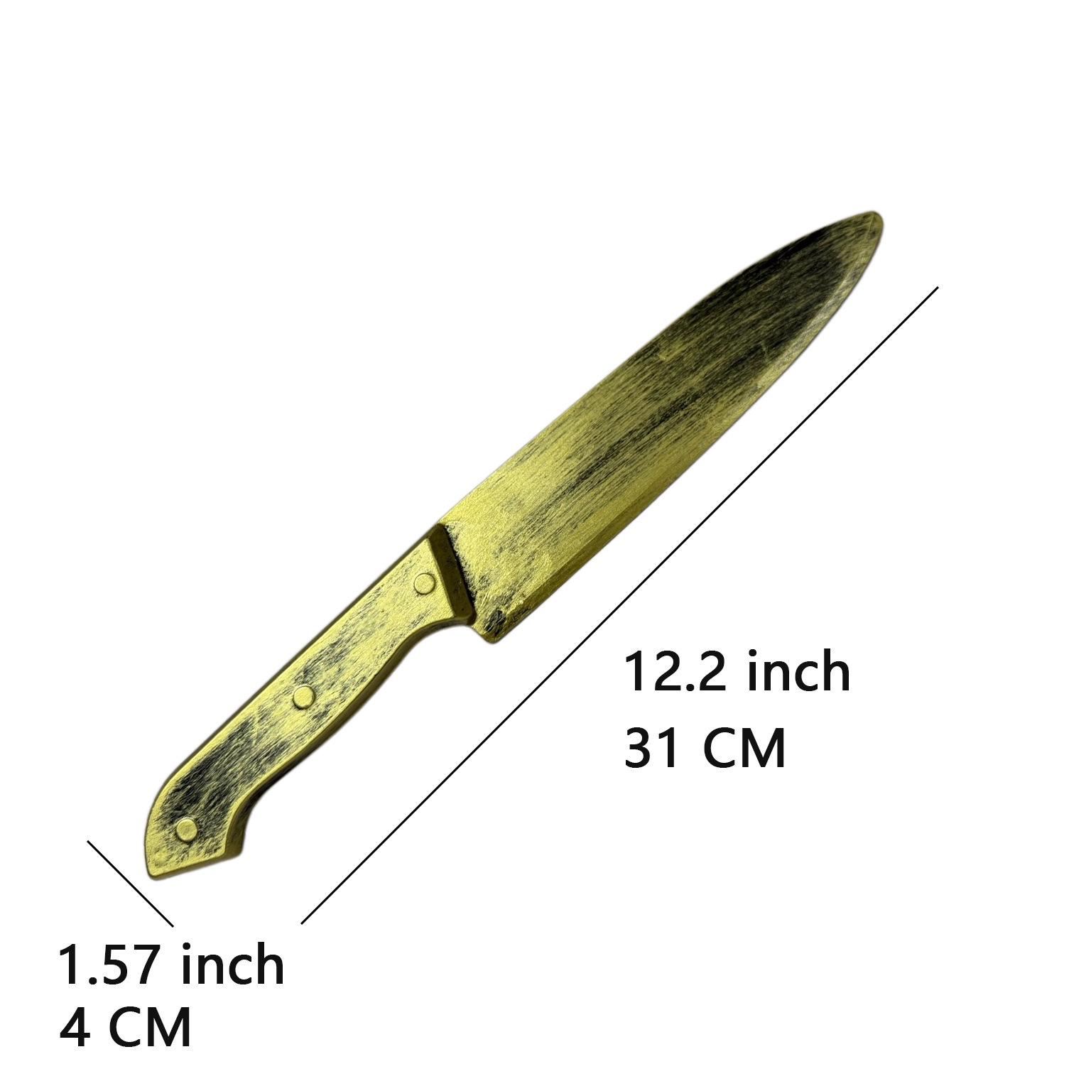 

Пластиковый Костюмный Кинжал в Ретро Стиле - Темный Пиратский Нож Игрушка Thin Plastic Dagger