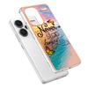 For Xiaomi Redmi Note 13 Pro+ 5G Case with IMD Marble Flower Pattern TPU Mobile Back Cover
