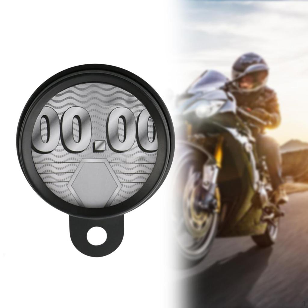 Motorcycle Tax Disc Holder Label Easy To Install Garage Mopeds Accessories Stainless Steel