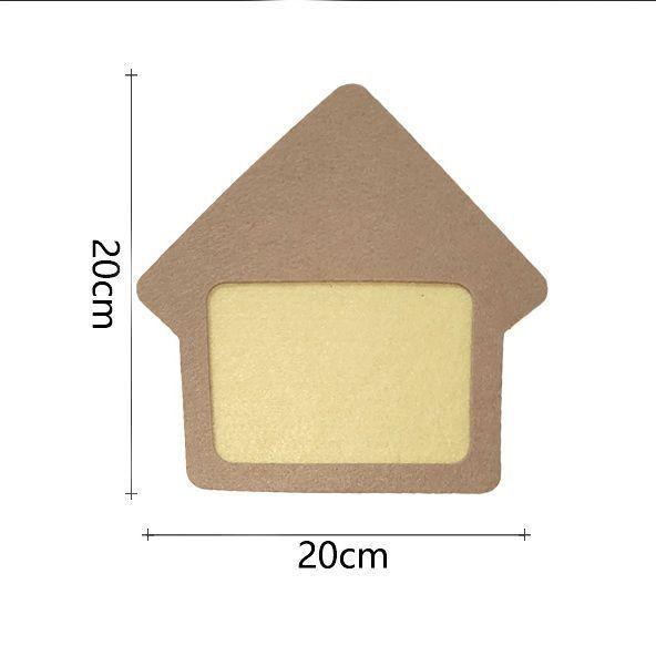 3D Felt Wall Sticker Cork Board: Attractive Photo & Message Display