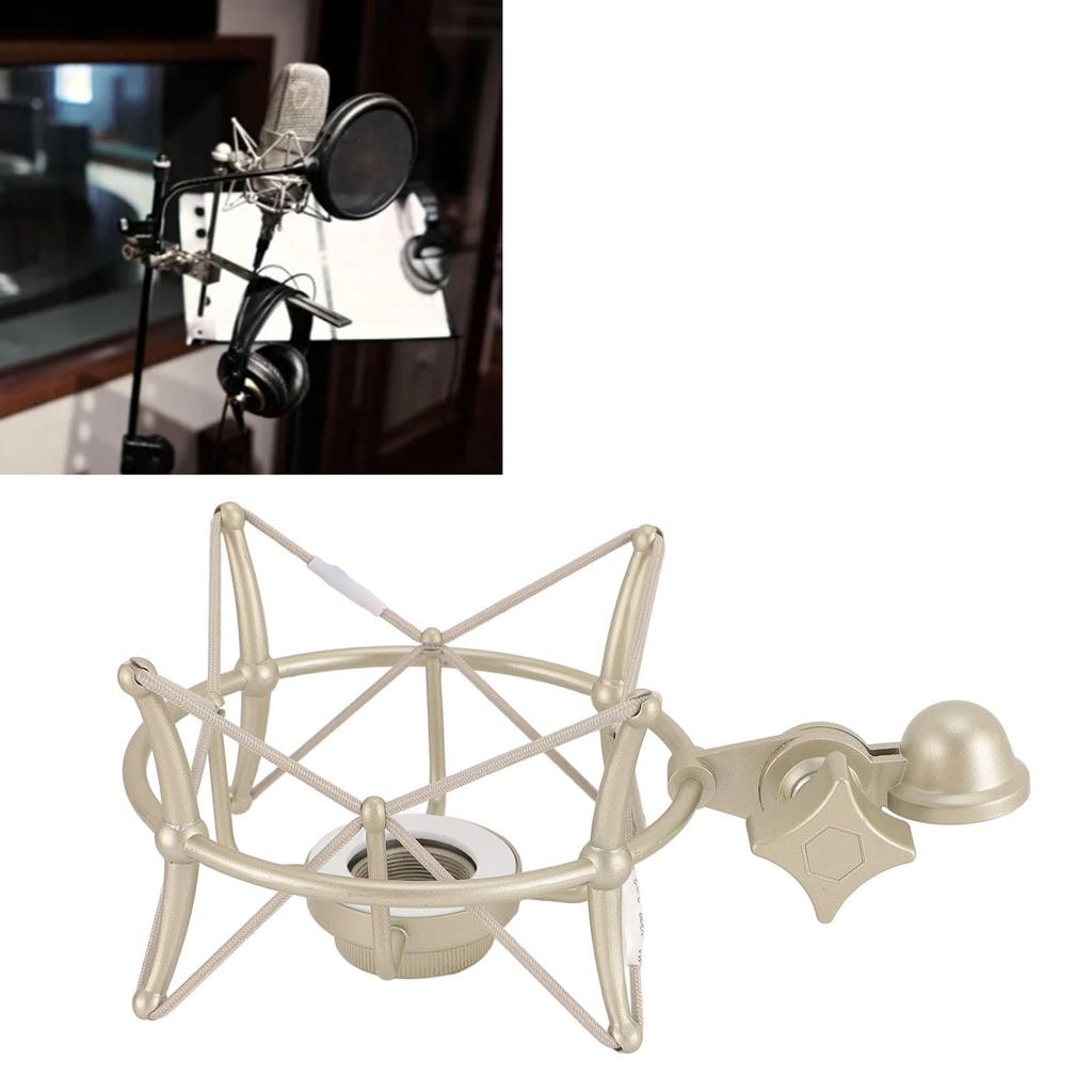 Premium Zinc Alloy Professional Microphone Shock Compatible with and MK4 for Radio and Anchoring Mount, TLM103, TLM193, TLM127, TLM170, Microphones,